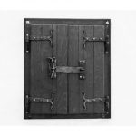 The Alluring Charm of Black Hinges on Doors