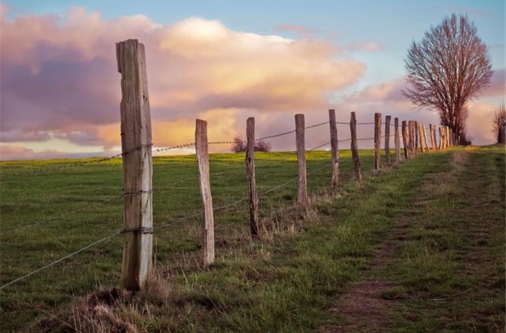 fence post hinges