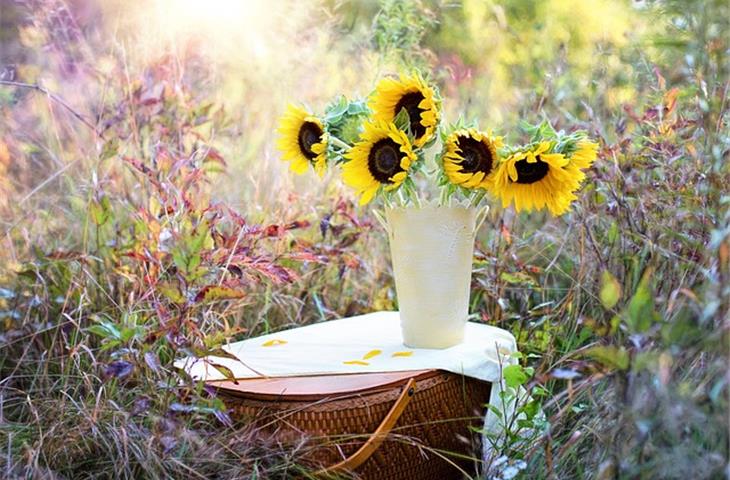 hinged flower vases