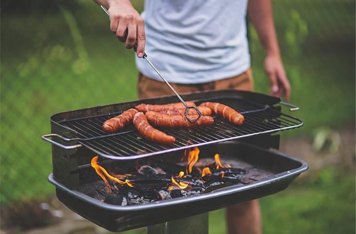 bbq pit hinges