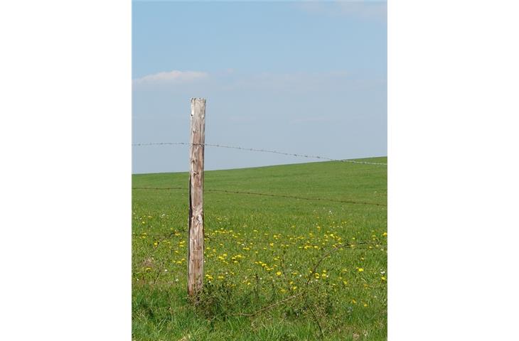 fence post hinge