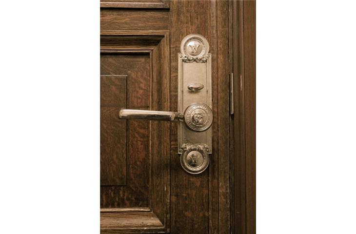 doorknobs and hinges