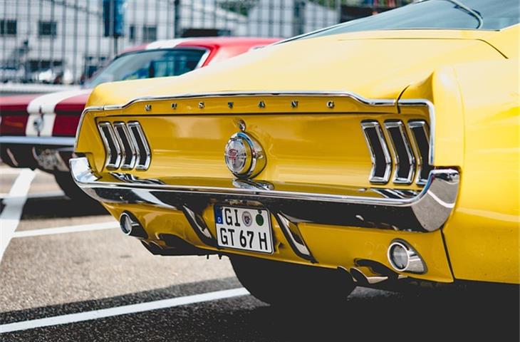 1966 mustang hood hinges